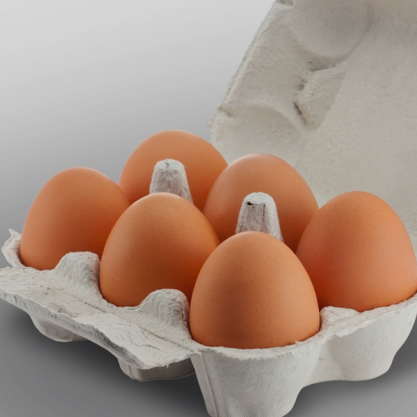  6 Free Range Eggs 